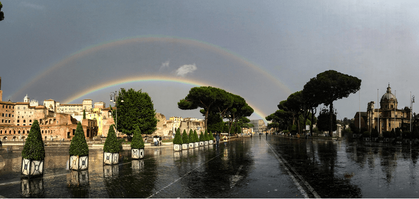 rainbow long one